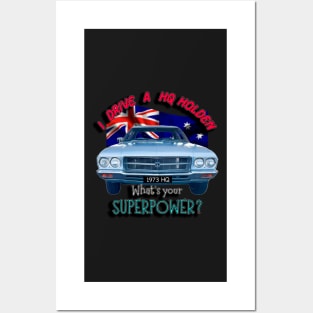 Funny - I drive a Classic Car, whats your SuperPower? Posters and Art